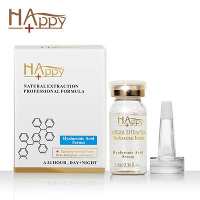 ẩm ướt chống nhăn Friming nâng axit hyaluronic huyết thanh 100% chất thực vật hữu cơ