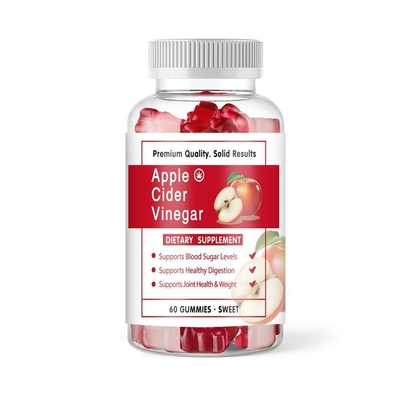 Apple Cider Vinegar Candy Healthy Loss Weight Chewing Gum 24 tháng Thời hạn sử dụng