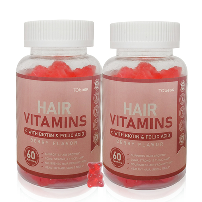 Vitamin tóc với axit folic biotin