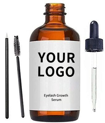 OEM phụ nữ lông mi tăng serum tăng trưởng tóc và lăn với sản phẩm chăm sóc lông xoăn