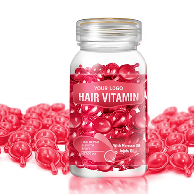 Dầu Jojoba Maroc được truyền Custom Logo Hair Treatment Serum Capsule cho nhãn riêng