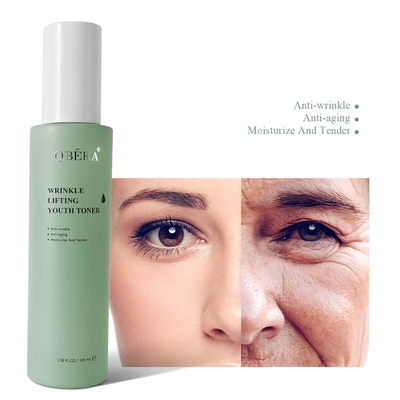 Toner mặt có kích thước thông thường Toner dỡ nếp nhăn hữu cơ cho nhu cầu nhãn riêng