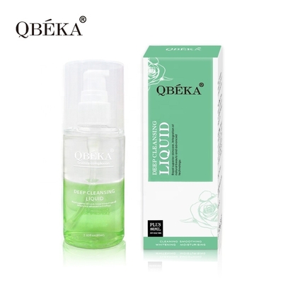 Làm sạch nước loại bỏ trang điểm 80ml Không kích thích Làm sạch sâu bởi đội ngũ QC chuyên nghiệp