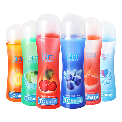 100ml chất bôi trơn an toàn cho cơ thể chất bôi trơn ăn trái cây có hương vị dễ làm sạch