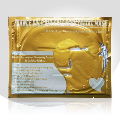 Sản phẩm chăm sóc da Bio Collagen 24K Gold Mặt nạ sửa chữa làm trắng ẩm cho khuôn mặt