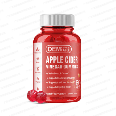 OEM Sức khỏe Bổ sung chế độ ăn uống Apple Cider Vinegar Gummies Leptin Fat Elimination Tablets