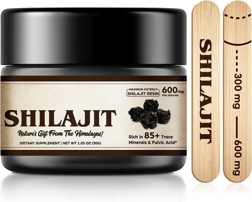 Shilajit Natures nhựa sức khỏe bổ sung dinh dưỡng 30g 50g