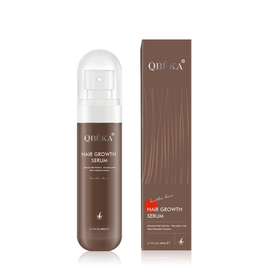Unisex 80ml QBEKA Polygonum Multiflorum Hair Growth Liquid để kích hoạt nang tóc trong 15 ngày