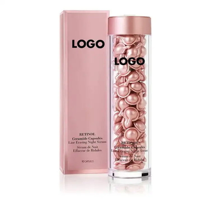 3 năm Thời gian sử dụng Các viên nang Ceramide hàng ngày Giới trẻ phục hồi huyết thanh Bao bì tùy chỉnh và Logo