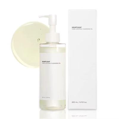 Hỗ trợ nhãn riêng Tùy chỉnh Heartleaf kiểm soát lỗ chân lông làm sạch dầu làm sạch khuôn mặt