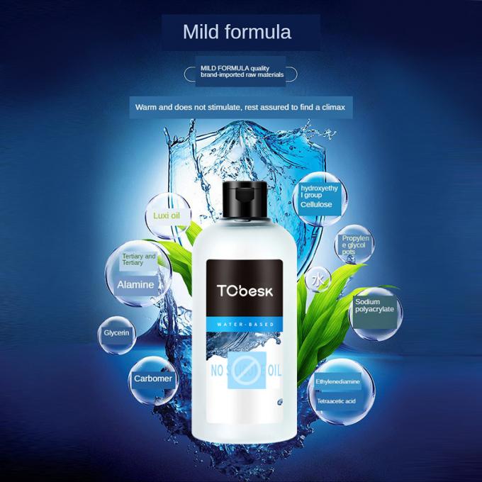Không có dầu silicone chất bôi trơn cá nhân hữu cơ 500ml bôi trơn mạnh 0
