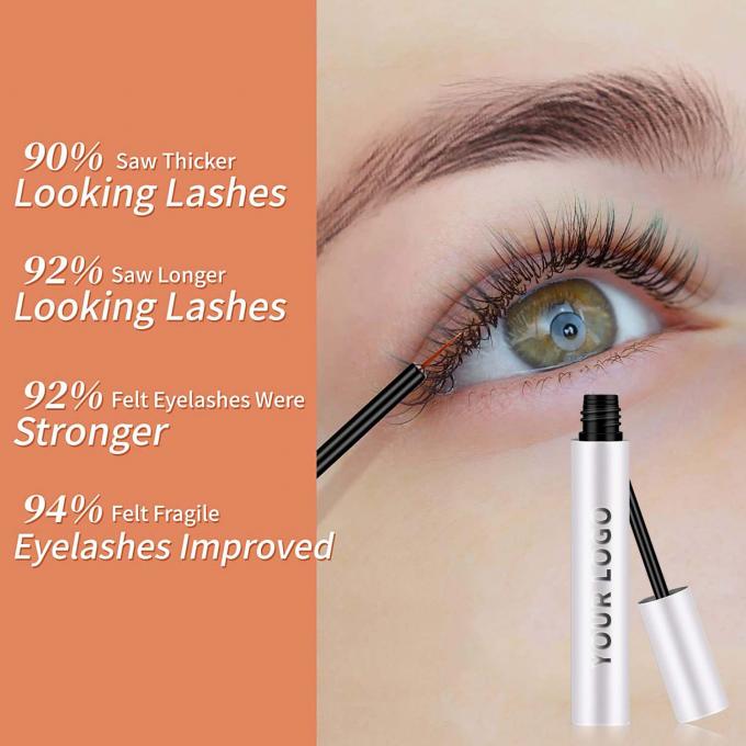 Tự chỉnh Vegan Eyelash Serum Lash Enhancer Tăng cường Serum Hiệu ứng nhanh bán hàng lớn 4