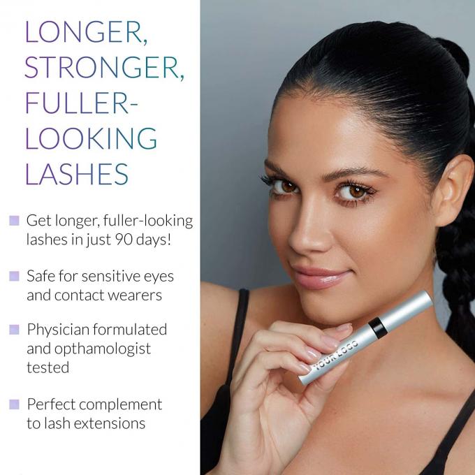 Tùy chỉnh Natural Eyelash Growth Serum QBEKA Eyelash bán buôn hiệu ứng nhanh bán chạy nhất chất làm dày và kéo dài 4