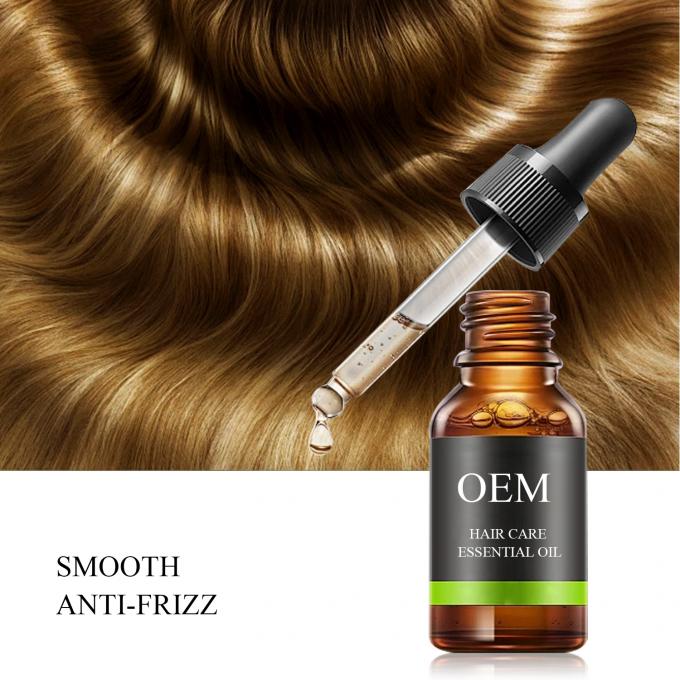Nhãn riêng 100% Dược liệu tự nhiên, dầu làm mềm tóc, huyết thanh tóc với bảo vệ tia UV 0