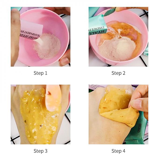 Nhà máy hữu cơ tự nhiên trái cây mặt nạ bột làm sáng mặt nạ chống oxy hóa dưỡng ẩm 4
