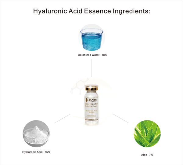 ẩm ướt chống nhăn Friming nâng axit hyaluronic huyết thanh 100% chất thực vật hữu cơ 0