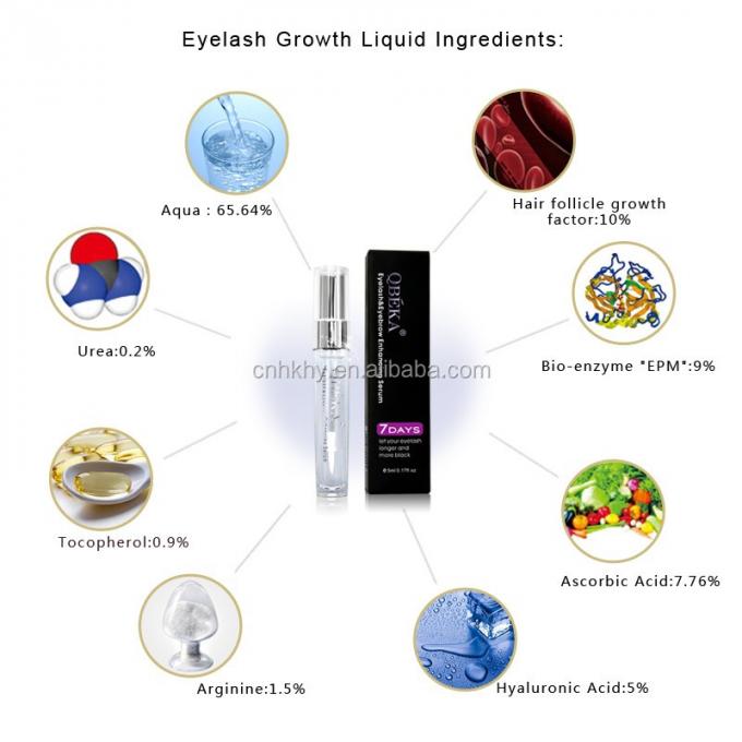 Chăm sóc lông mày và lông mi hiệu quả nhất Organic Plant Herb Oil Eyelash Serum 5ml Volume 14