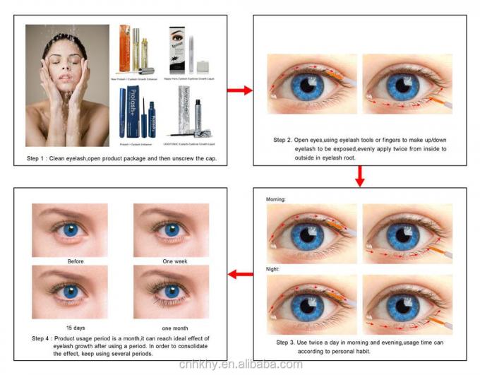 Prolash Eyelash Growth Serum 100% nguyên liệu tự nhiên được chấp thuận tăng cường nguồn cung cấp chất lỏng 0