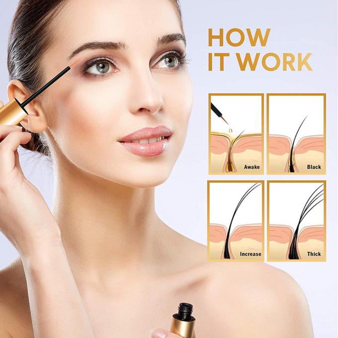 Điều trị hiệu quả cho tất cả các loại da QBEKA Natural Eyelash and Brow Booster 6