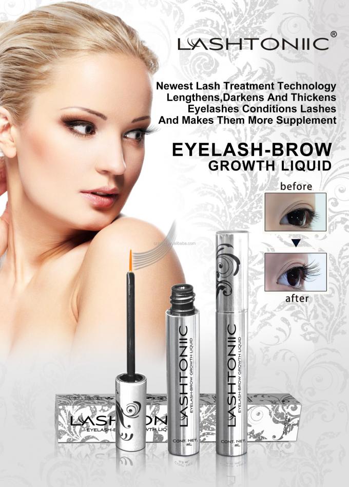 5ml Phụ liệu chất lỏng tăng cường huyết thanh cho lông mi Lashtoniic và mở rộng lông mày 5