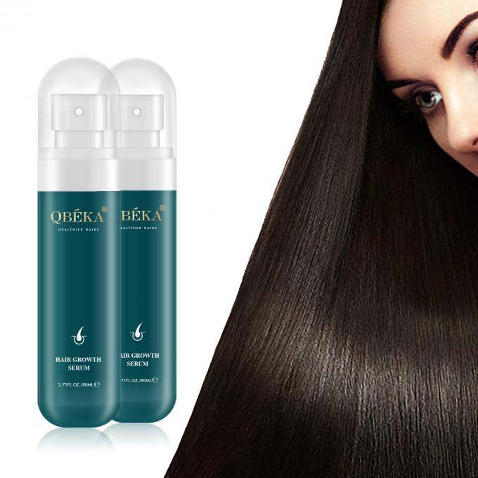 80ml dầu tăng trưởng tóc nhãn riêng sản phẩm chuyên nghiệp QC Team chống rụng tóc huyết thanh 5