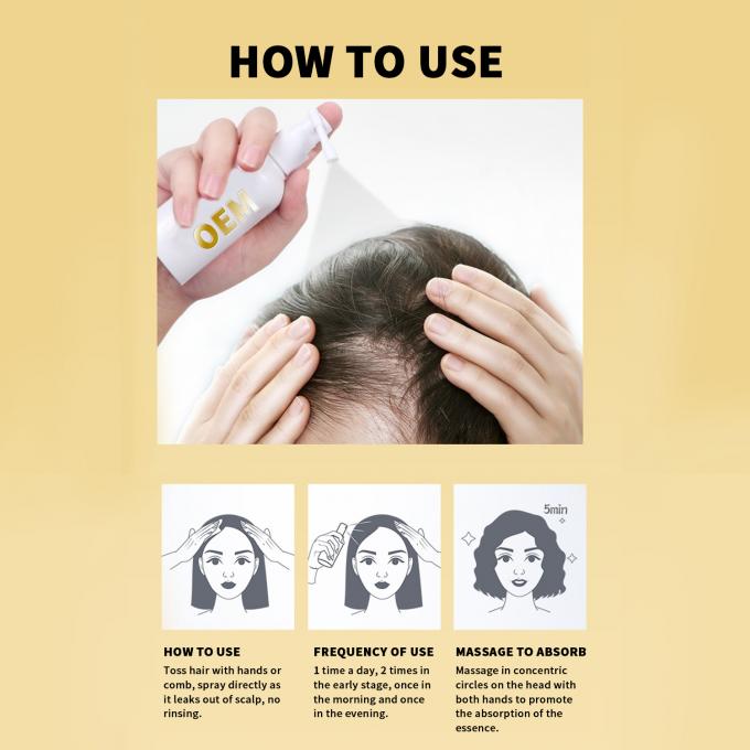 Dược liệu 7-15 ngày Xơ tăng trưởng tóc Khôi phục khối lượng và tỏa sáng cho tóc của bạn mà không cần nỗ lực 2