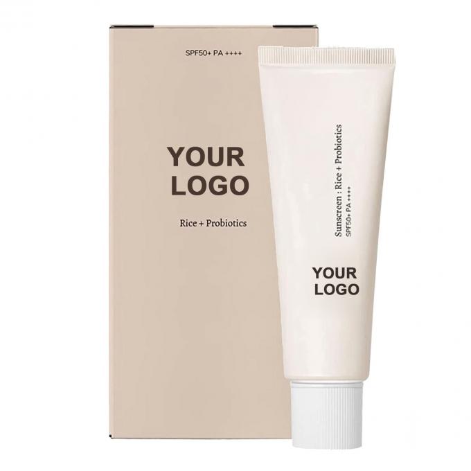 Giới tính Phụ nữ kem chống nắng Probiotic SPF 50 Môi trường mặt trời cho khuôn mặt và cơ thể 1
