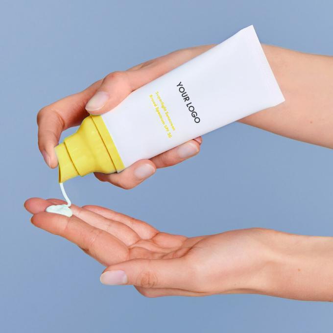 Bảo vệ Mặt trời nam Nhãn hiệu riêng SPF 30 Kem chống nắng với oxit kẽm 1