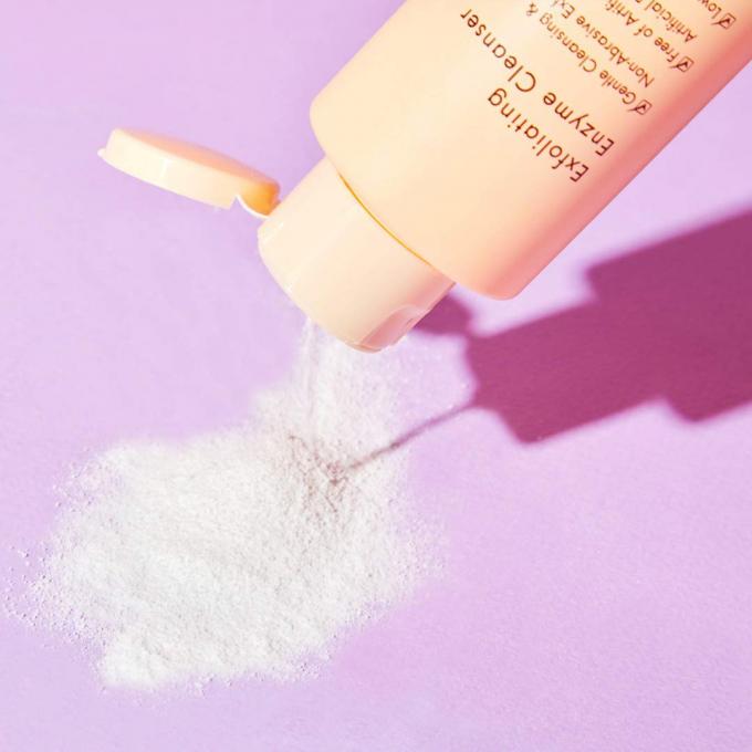 Hỗ trợ nhãn riêng Enzyme Face Wash Powder Male Papaya Powder Bột làm sạch 1
