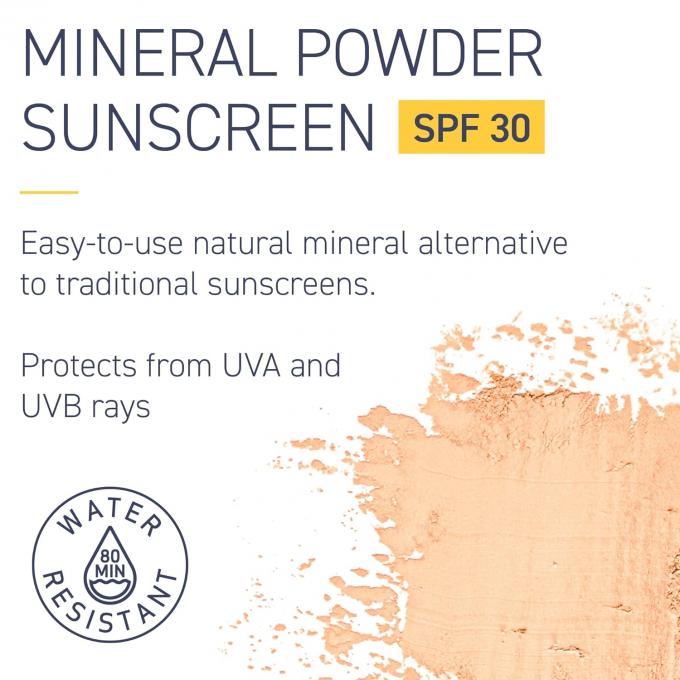 Kem chống nắng bột khoáng chất với bảo vệ UVA/UVB phổ rộng SPF 30 1