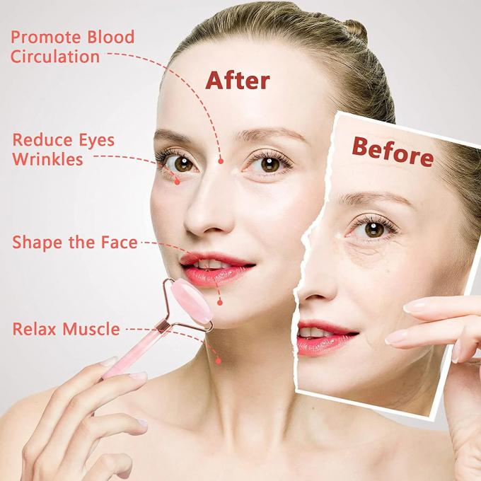 Custom Jade Roller Gua Sha Set Công cụ làm đẹp cho đàn ông chăm sóc da thường xuyên và chống lão hóa 1