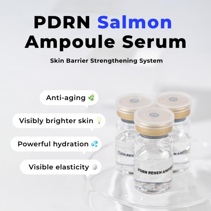 Dầu dưỡng ẩm nhãn riêng PDRN huyết thanh khuôn mặt cho dung dịch trẻ hóa da Ampoule 0