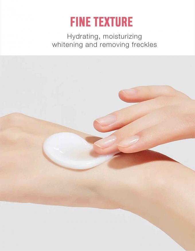 Kem mặt loại bỏ rách dựa trên glycerin cho sản phẩm chăm sóc da OEM / ODM nhãn riêng 5