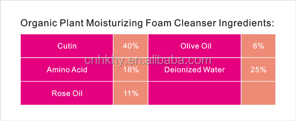 Organic Plant Moisturizing Deep Cleaning Face Cleanser 1000 Số lượng cho tất cả các loại da 7