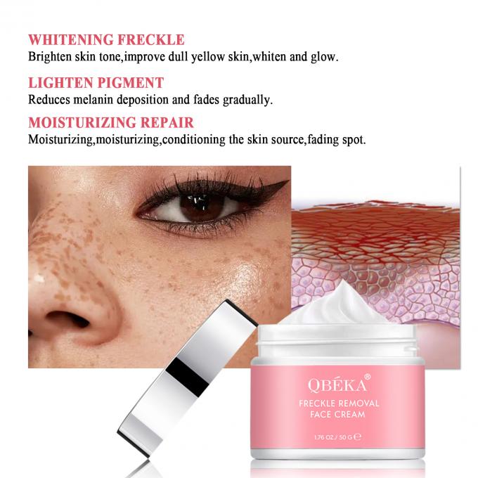 Qbeka Vitamin E Tea Tree Oil Face Cream dành cho người lớn Loại bỏ vết nhang 0