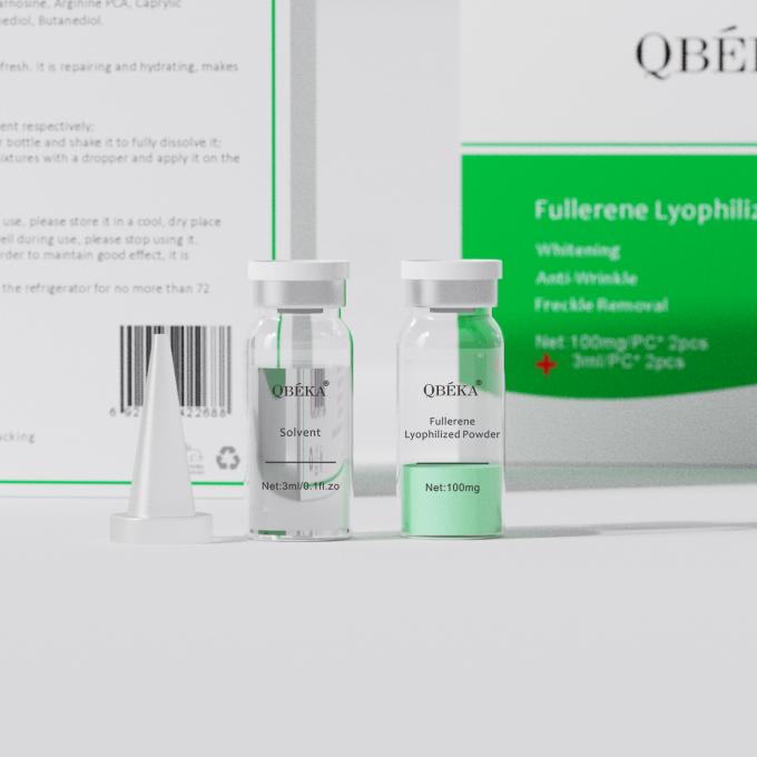 Fulerene Lyophilized Powder Serum mạnh mẽ để làm trắng chống lão hóa trên tất cả các loại da 2