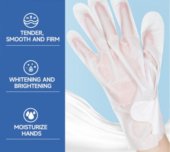 Mặt nạ bàn tay Lavender kích thước thông thường Xử lý và dưỡng ẩm Hình dạng trang giấy tùy chỉnh 2