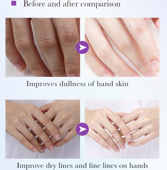 Mặt nạ bàn tay Lavender kích thước thông thường Xử lý và dưỡng ẩm Hình dạng trang giấy tùy chỉnh 8