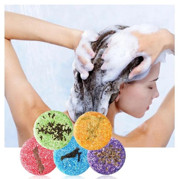 Tùy chỉnh thương hiệu của riêng mình kích thước thường xuyên dầu ô liu Shampoo Bar với các thành phần tự nhiên 3