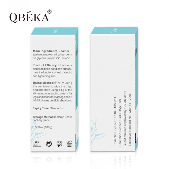 Body Slimming Massager Loss Weight QBEKA Dầu Jojoba kem nóng cho chân và tay 9