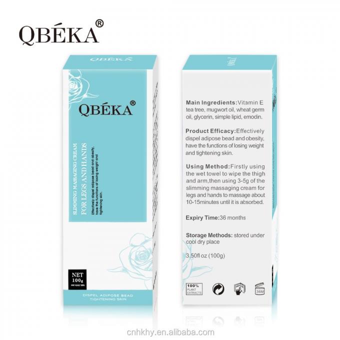 Peptides Nhãn hiệu riêng Organic Belly Slimming 3 ngày Ginger Flat Fat Belly Burner Massage Cream 4