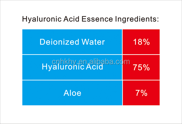 Collagen mặt huyết thanh axit hyaluronic để dưỡng ẩm và chống nhăn kích thước 7 * 5 * 3 Cm 1