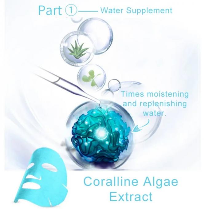 Mặt nạ axit hyaluronic đa màu để dưỡng ẩm và làm sáng da đơn 2