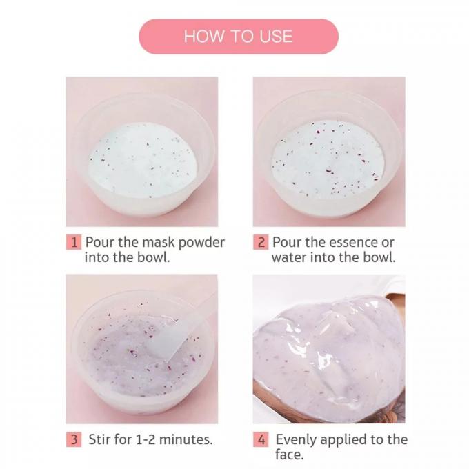 Trang chủ Mái nén Lavender Jelly Face Spa Mái nén bột chống lão hóa tùy chỉnh 10