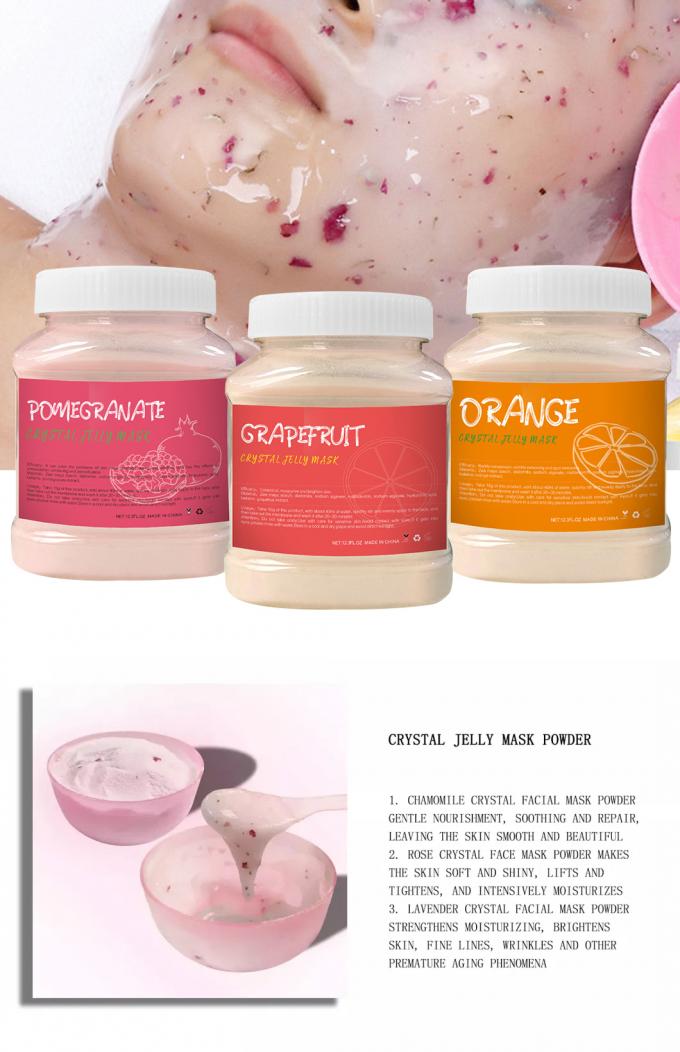 650g khối lượng bột mặt nạ trái cây hữu cơ để chăm sóc khuôn mặt 4