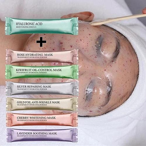 Máy nạ mặt bằng axit hyaluronic chức năng tẩy trắng mặt nạ mặt nạ mặt nạ bùn mềm 4