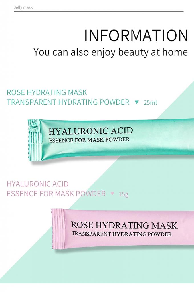 Máy nạ mặt bằng axit hyaluronic chức năng tẩy trắng mặt nạ mặt nạ mặt nạ bùn mềm 9