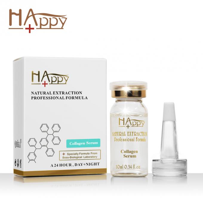 QBEKA Vật liệu thô siêu chống nếp nhăn Collagen Peptides Serum tại nhà Kích thước bình thường 10ml 0