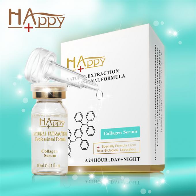 QBEKA Vật liệu thô siêu chống nếp nhăn Collagen Peptides Serum tại nhà Kích thước bình thường 10ml 5