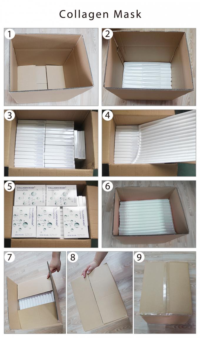 Collagen Overnight Free Face Sheet 40g Jumbo Size 1000boxs Có sẵn nhiều 5